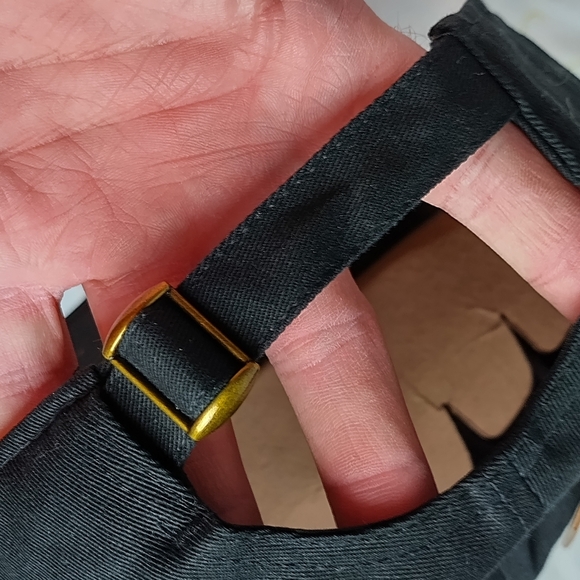 Traeger Camper Hat Grilling BBQ Black  Adjustable Leather Logo Outdoors Cap - Picture 10 of 15